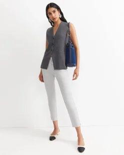Outlet Sportscraft Evie Capri Pant in Silver