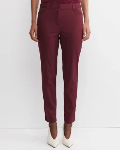 Fashion Sportscraft Evie Capri Pant in Wine