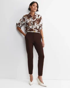 Online Sportscraft Evie Ponte Pant in Chocolate