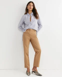 Best Sportscraft Evie Straight Capri Pant in Tan