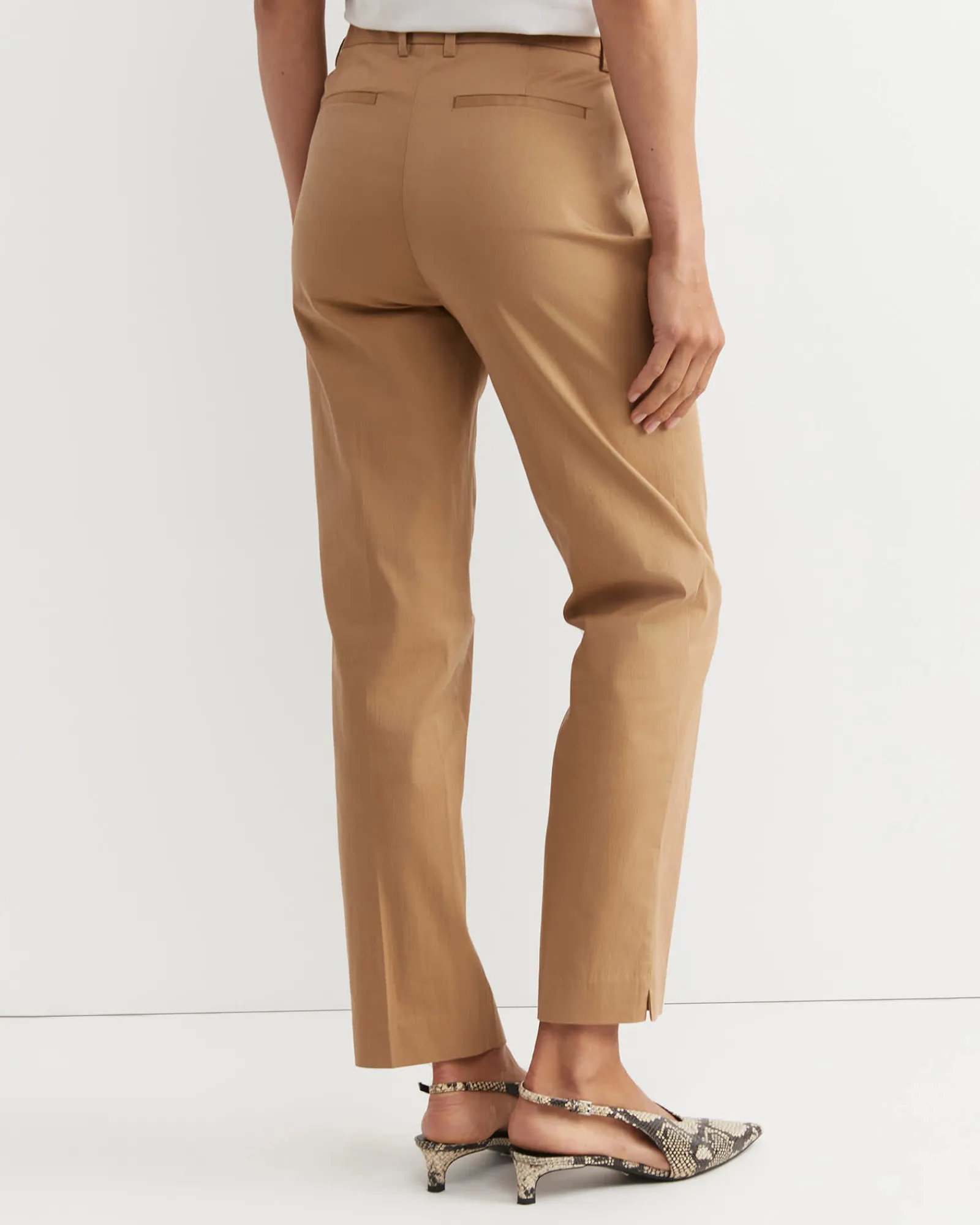 Best Sportscraft Evie Straight Capri Pant in Tan