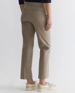 Clearance Sportscraft Evie Straight Capri Pant in Cappuccino