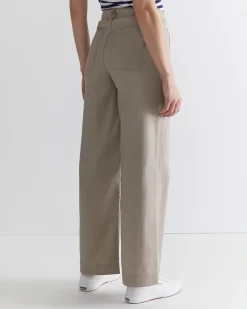 New Sportscraft Evie Wide Leg Pant in Latte