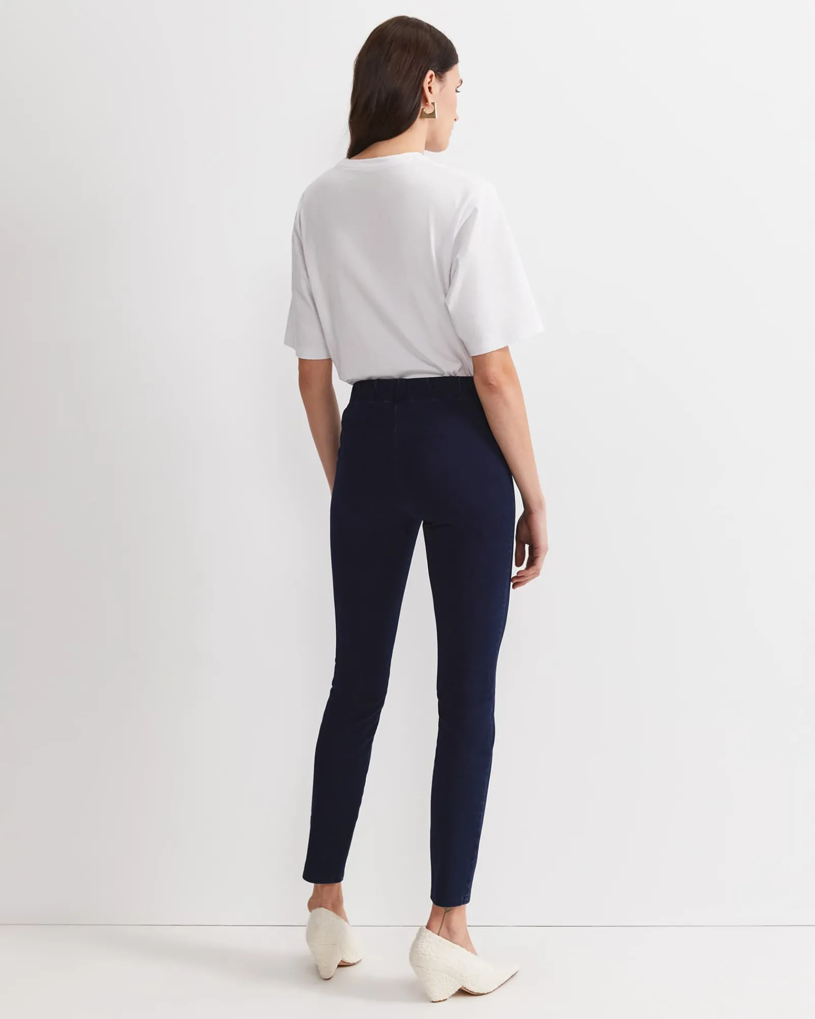 Outlet Sportscraft Felicity Denim Pull On Pant in Indigo