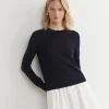 Clearance Sportscraft Francis Merino Crew Neck Knit in Navy