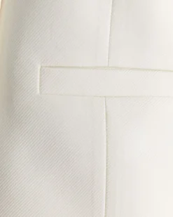 Online Sportscraft Frankie Twill Vest in Winter White WinterWhite