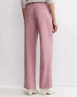 Hot Sportscraft Frankie Wide Leg Pleat Pant in Dusty Pink DustyPink