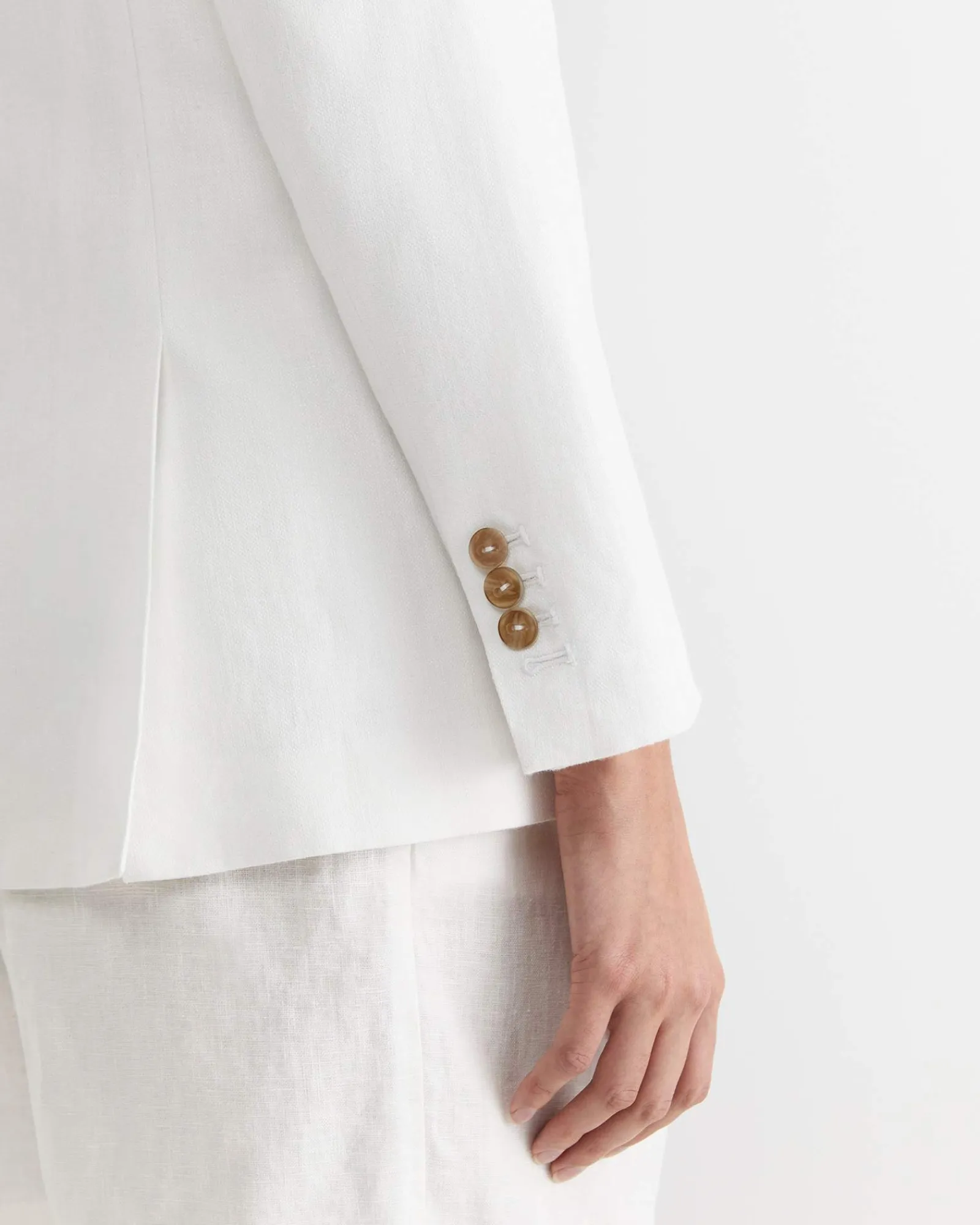 Hot Sportscraft Freya Linen Blazer in White