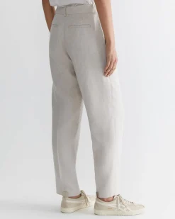 Discount Sportscraft Freya Straight Linen Pant in String