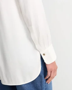 Clearance Sportscraft Garbo Tuxedo Shirt in White