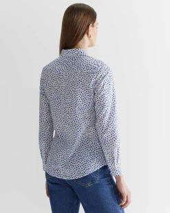 Fashion Sportscraft Geo Lily Voile Shirt in Multi