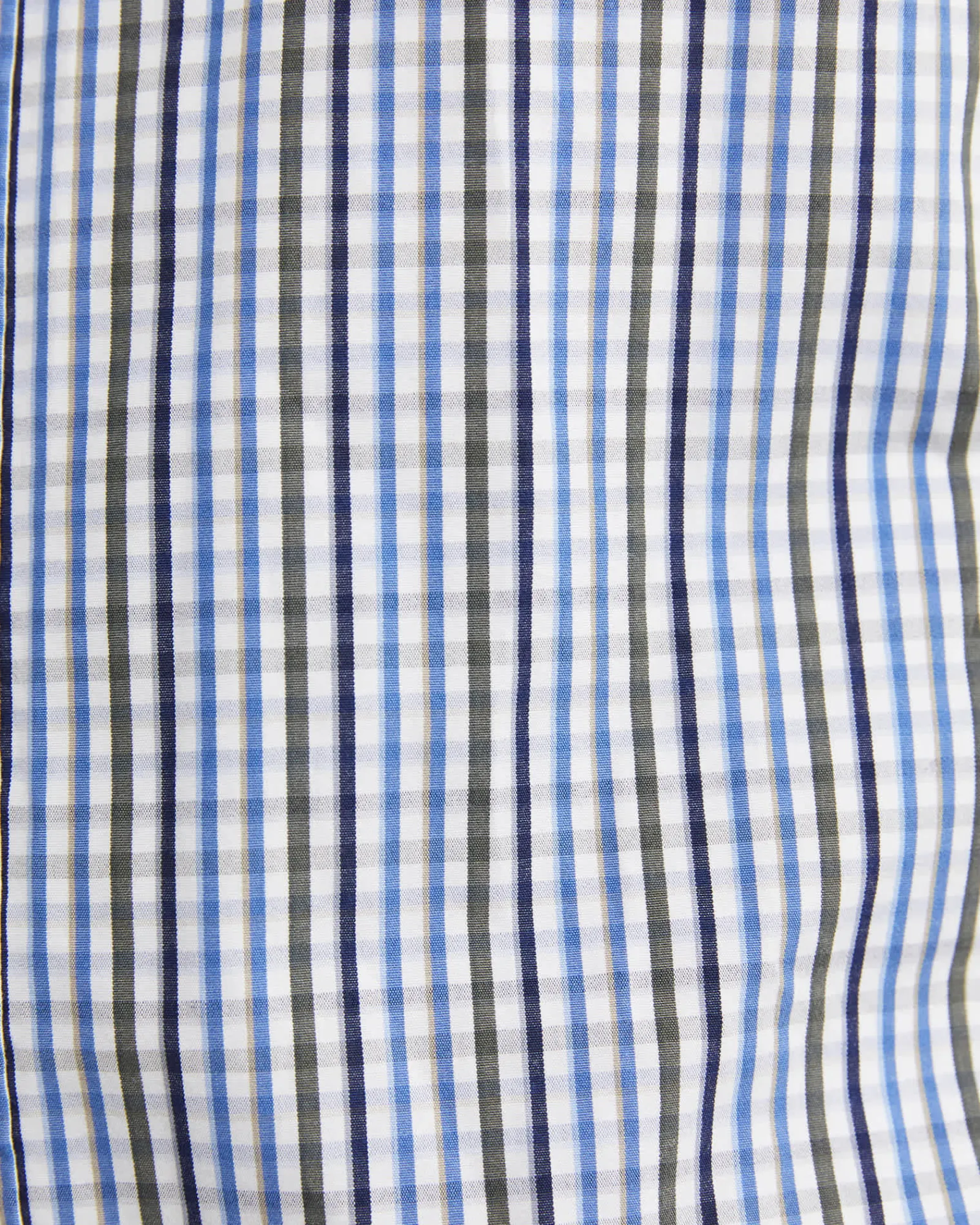 Outlet Sportscraft Gibson Long Sleeve Check Shirt in Cobalt