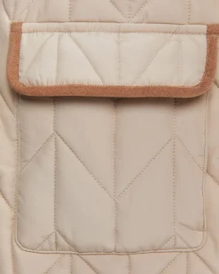 New Sportscraft Gillian Lightweight Quilted Jacket in Canvas