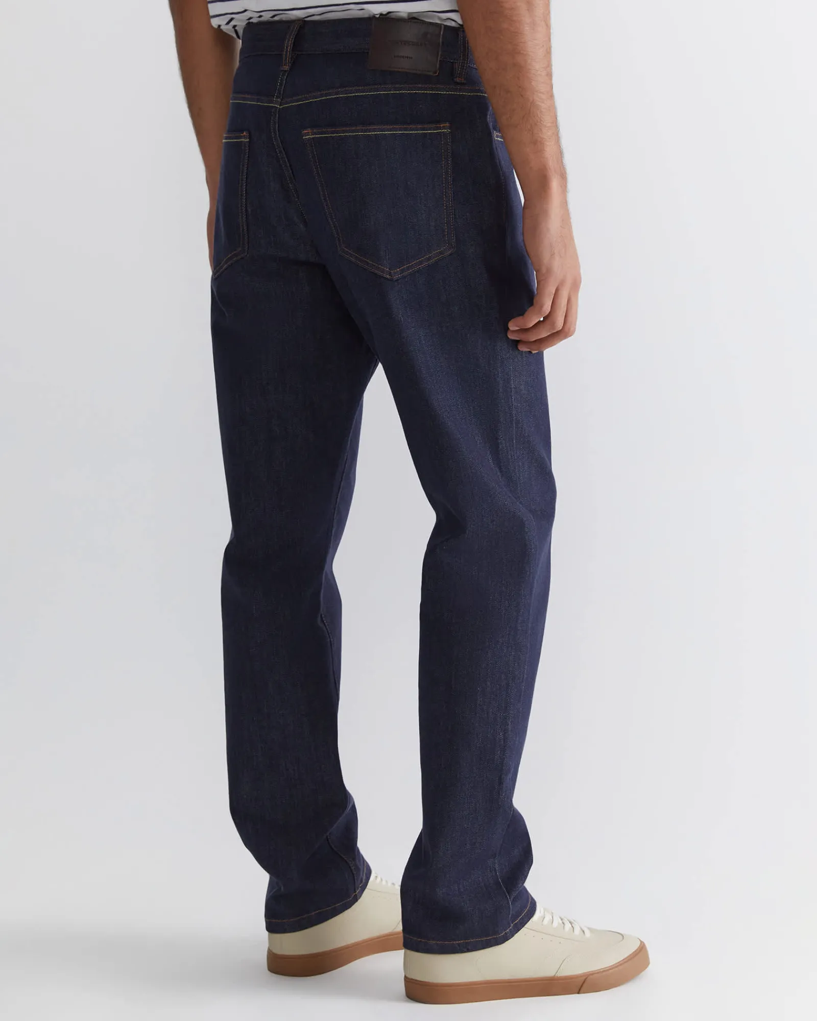 Sale Sportscraft Grayson Straight Jean in Raw Indigo RawIndigo