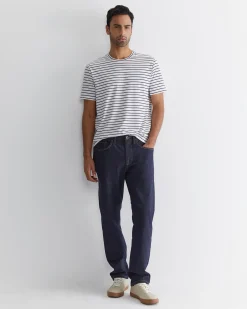 Sale Sportscraft Grayson Straight Jean in Raw Indigo RawIndigo