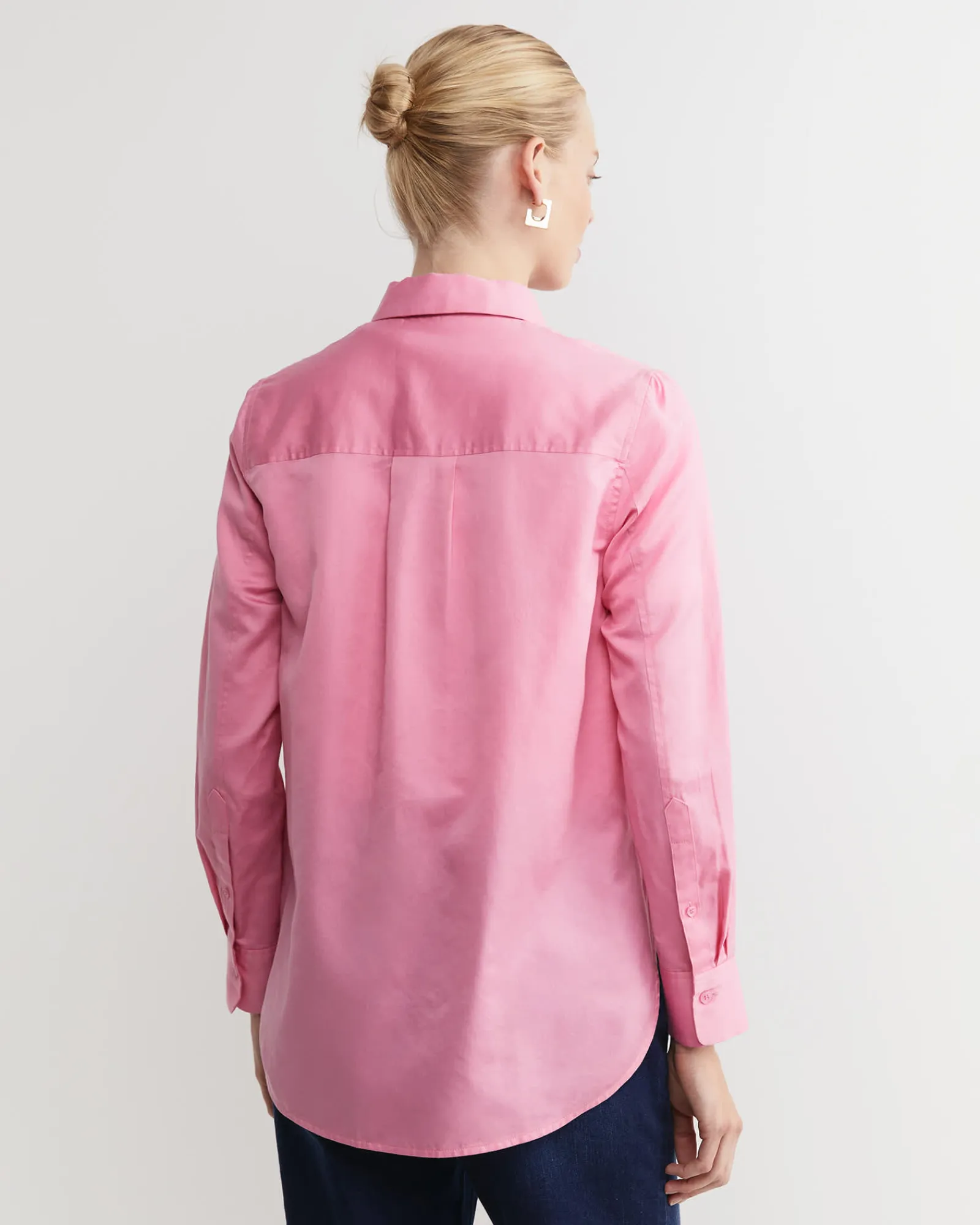 Hot Sportscraft Hannah Cotton Silk Shirt in Roseberry