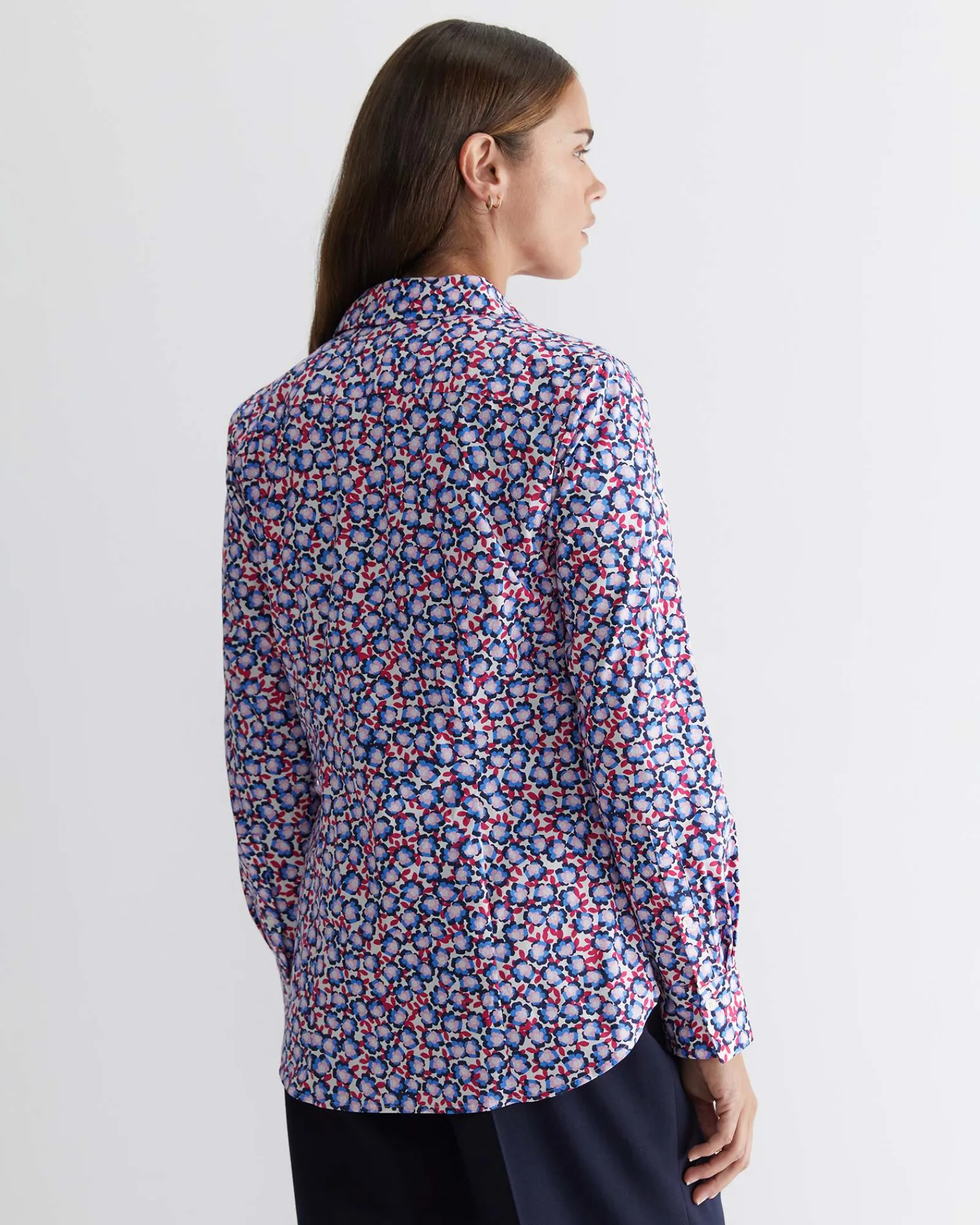 Best Sportscraft Harlow Georgina Relaxed Shirt in Pink Multi PinkMulti
