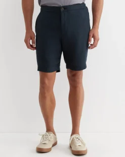 Online Sportscraft Holland Linen Short in Washed Black WashedBlack