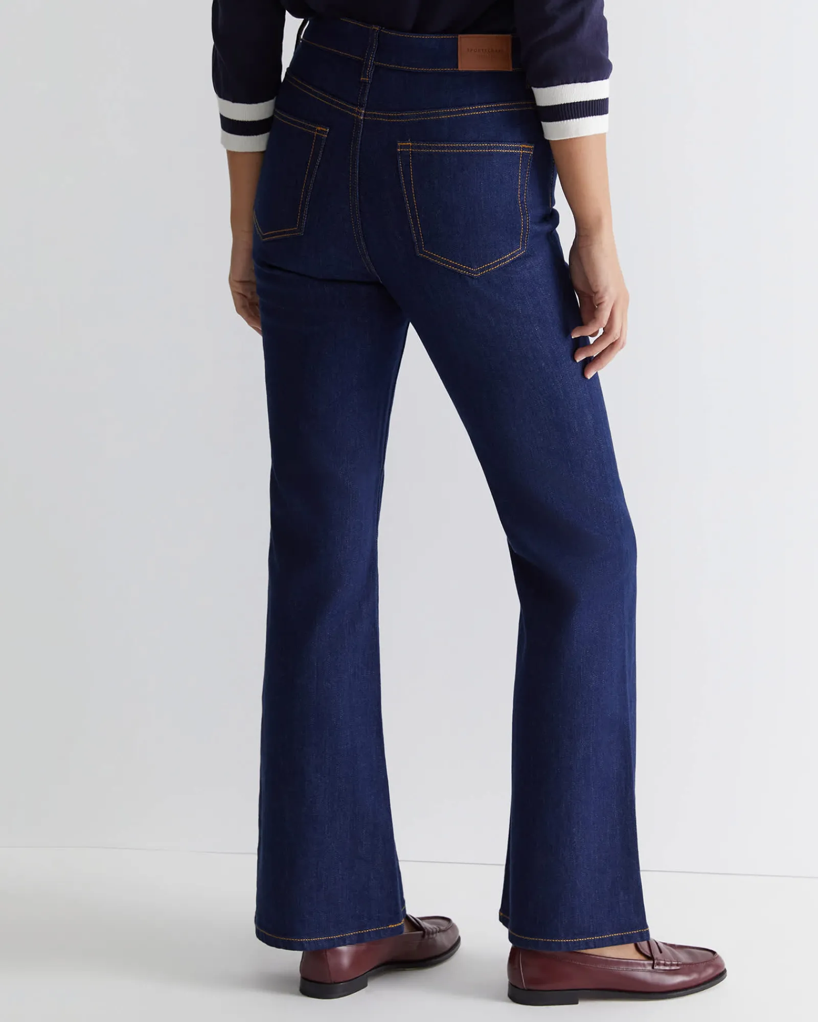 Fashion Sportscraft Holly Bootleg Jean in Indigo