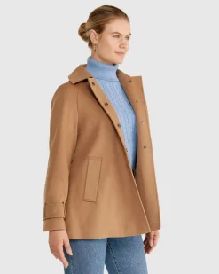 Hot Sportscraft Holly Jacket in Camel