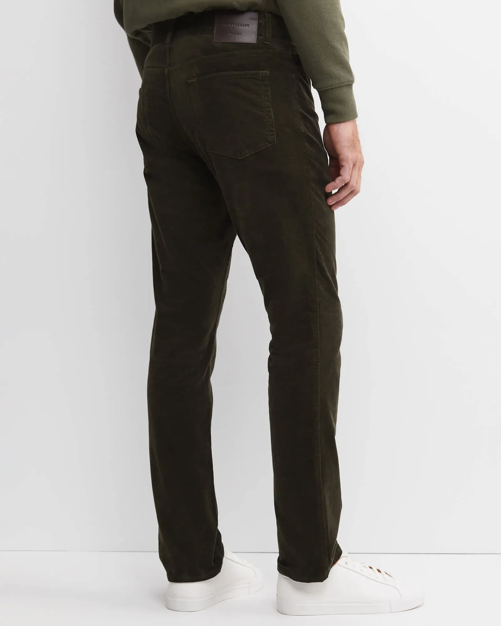 Fashion Sportscraft Hudson Straight Leg Cord in Khaki