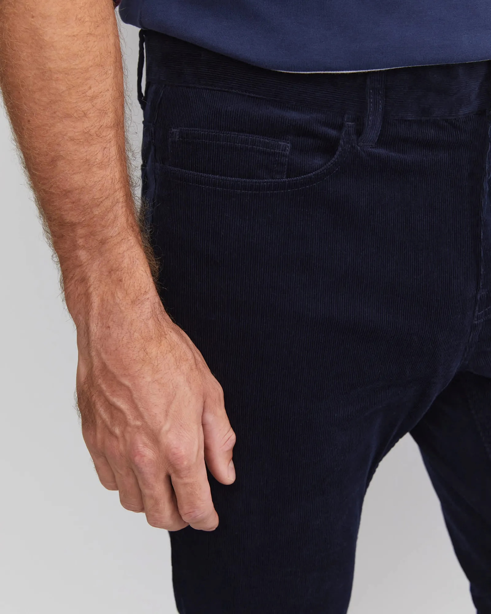 Fashion Sportscraft Hudson Straight Leg Cord in Navy