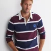 Best Sportscraft Hugh Long Sleeve Rugby in Burgundy