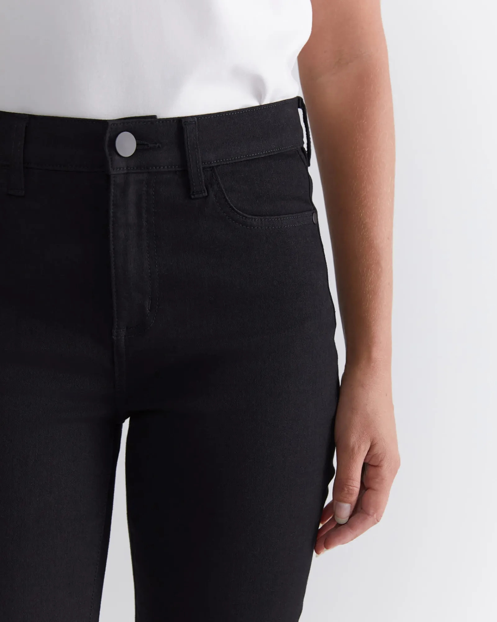Fashion Sportscraft Jackie High Waist Skinny Jean in Black