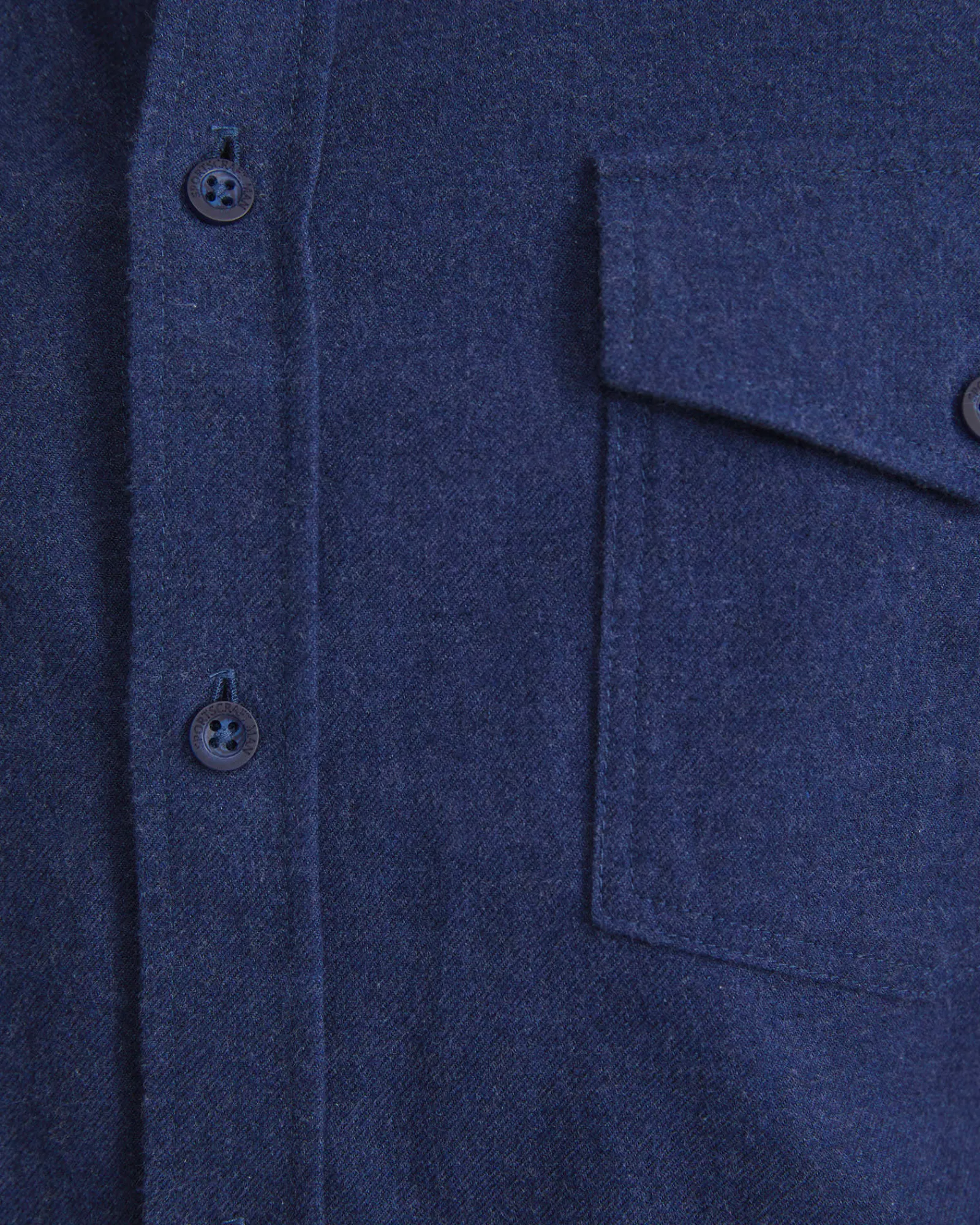 Online Sportscraft Jarron Long Sleeve Shirt in Navy Melange NavyMelange