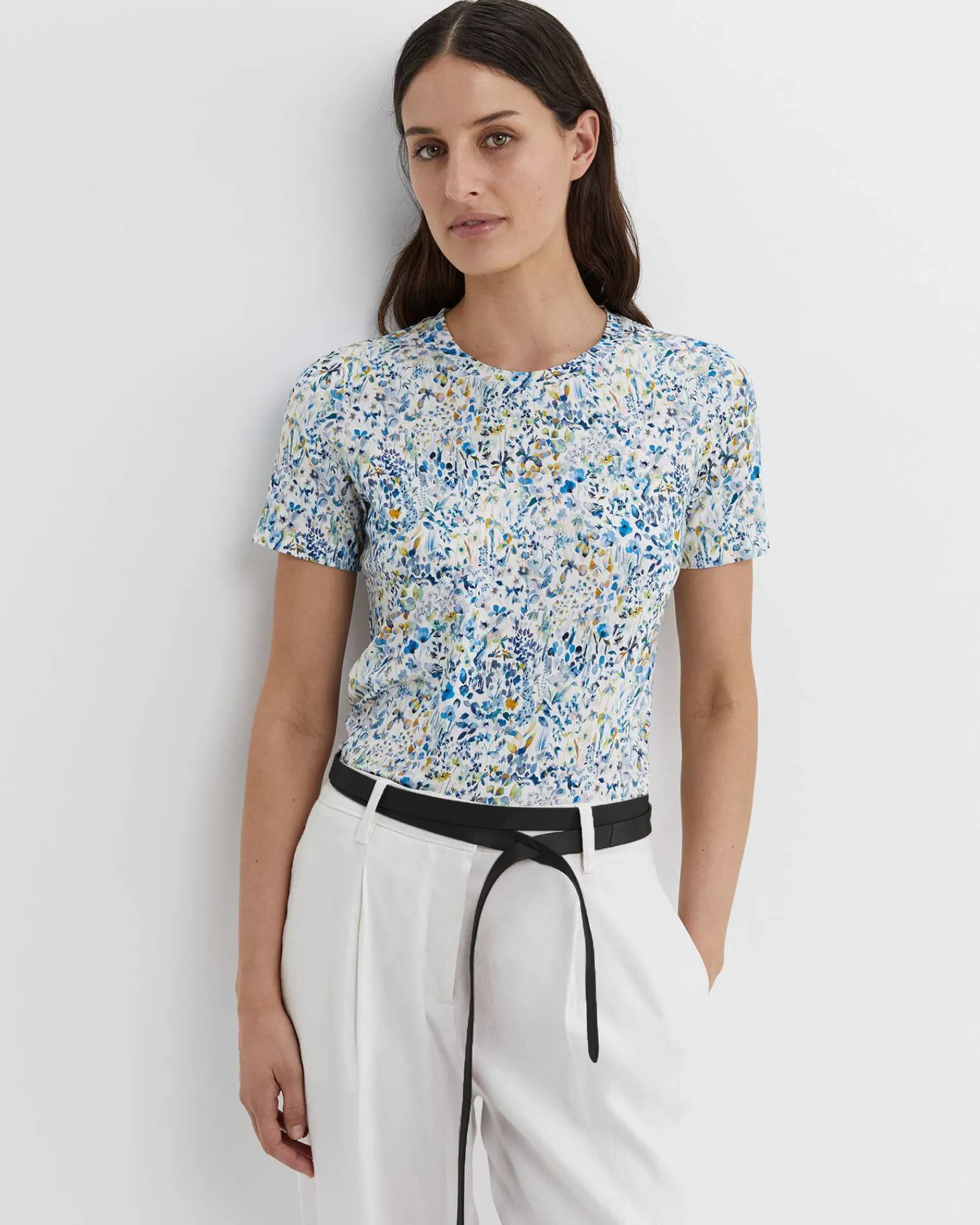 Best Sportscraft Lara Wrap Leather Belt in Black