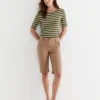 Clearance Sportscraft Laura Chino Short in Tan