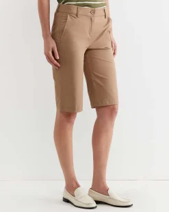Clearance Sportscraft Laura Chino Short in Tan