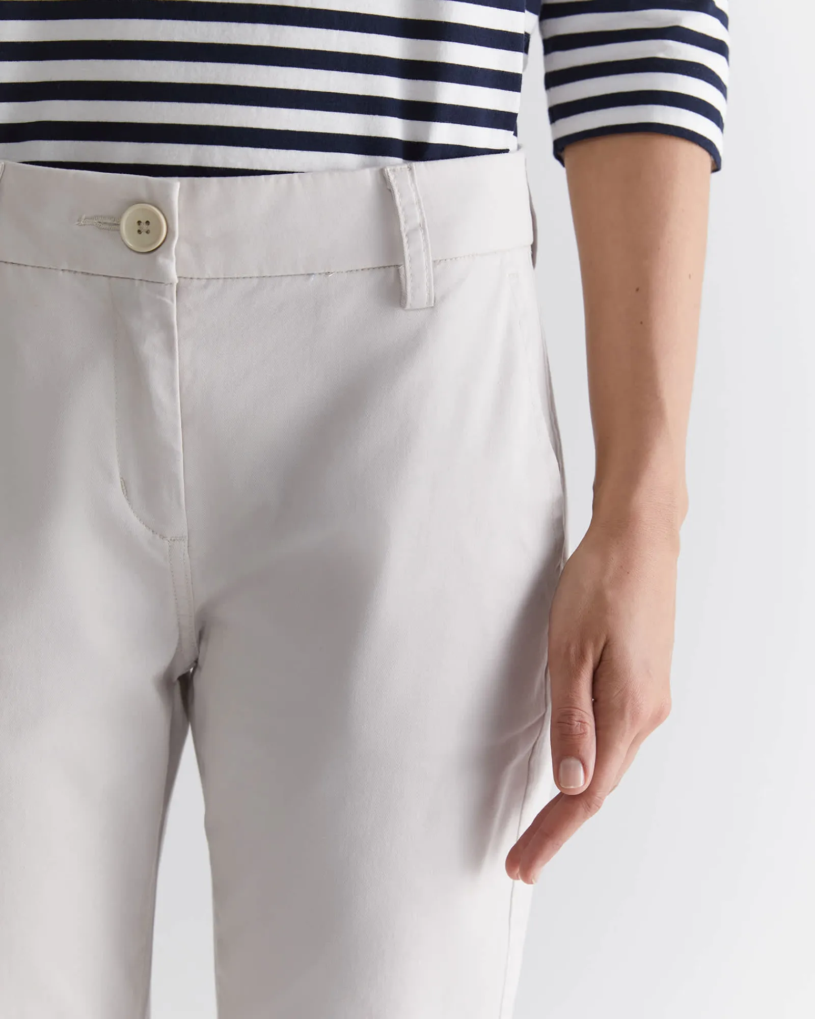 Discount Sportscraft Laura Relaxed Chino in Bone