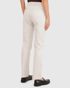 Clearance Sportscraft Laura Relaxed Chino in Bone