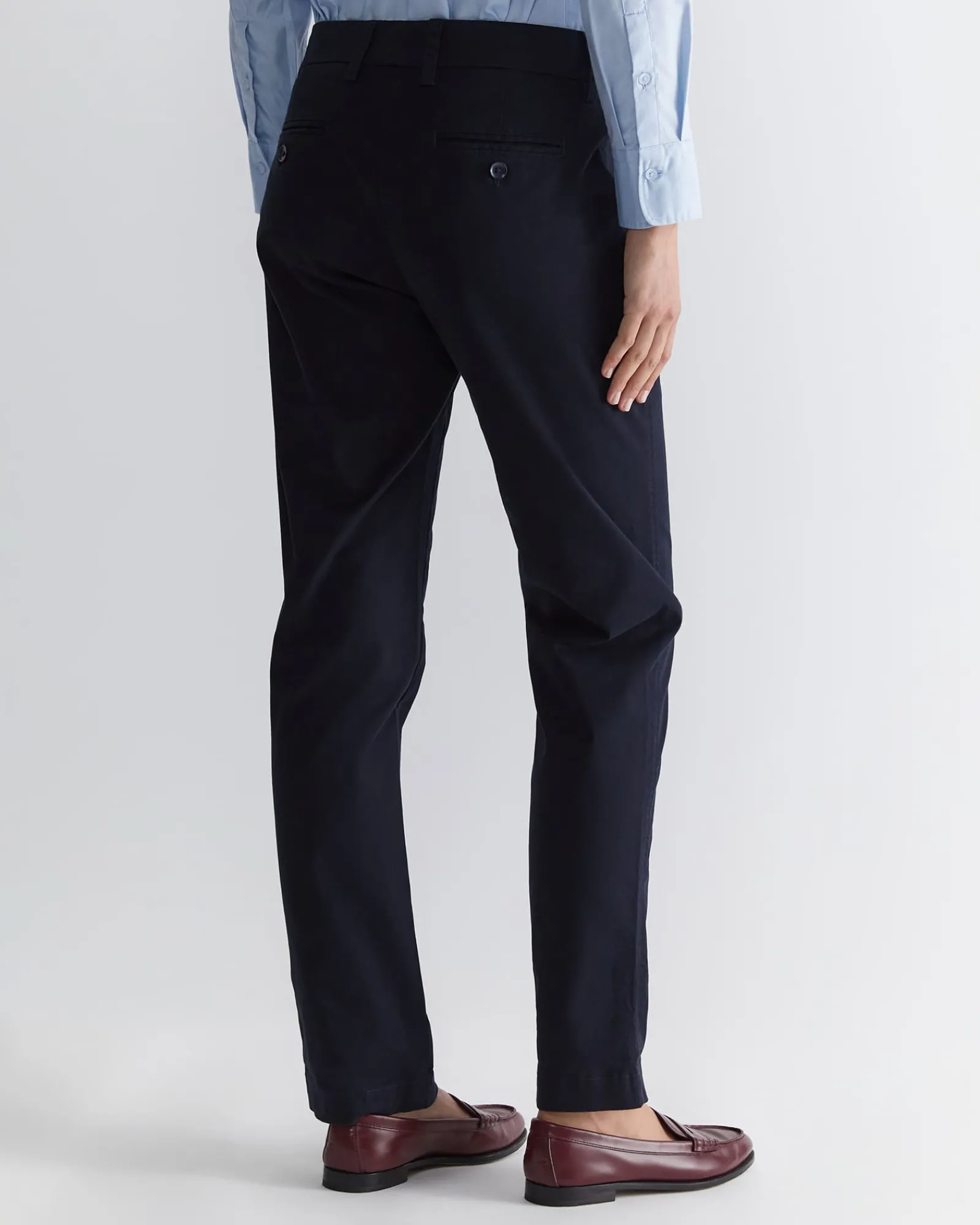 Fashion Sportscraft Laura Relaxed Chino in Classic Navy ClassicNavy
