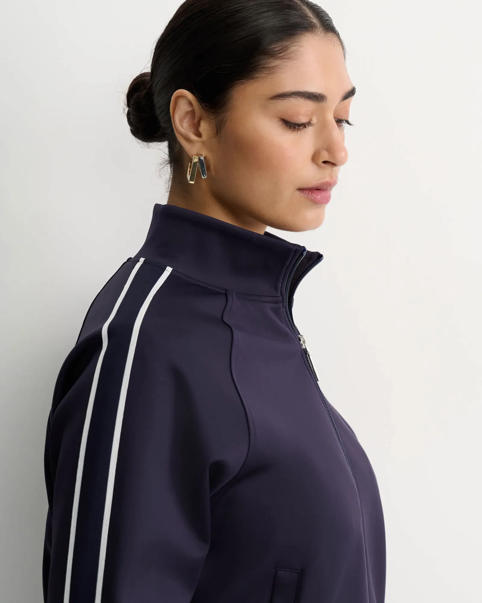 Outlet Sportscraft Lina Track Jacket in Navy Multi NavyMulti