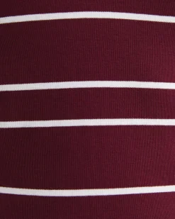 Fashion Sportscraft Lucy Zip Funnel Neck Top in Wine