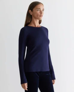 Sale Sportscraft Magic Long Sleeve Tee in Navy
