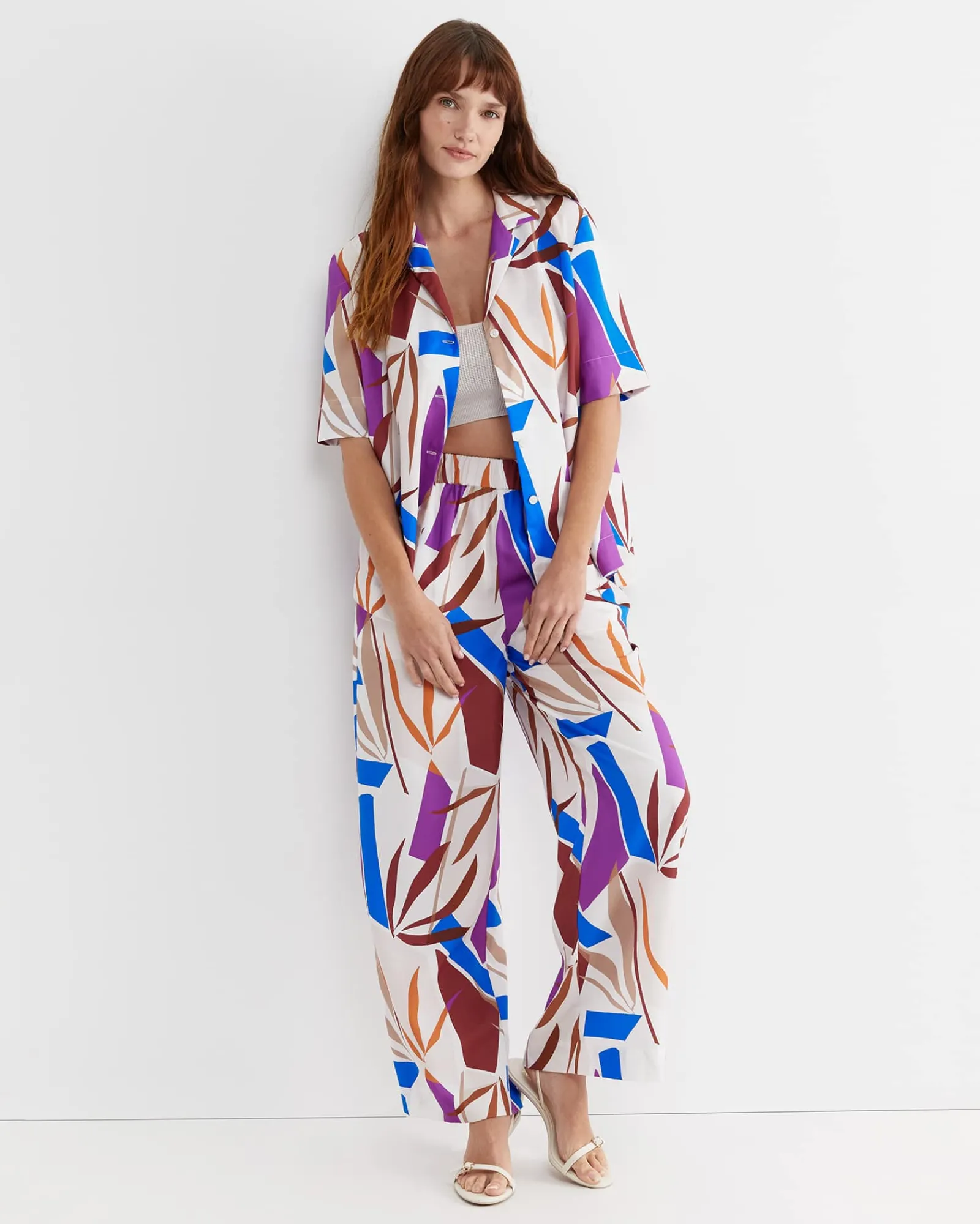 Outlet Sportscraft Marie Short Sleeve Shirt in Multi
