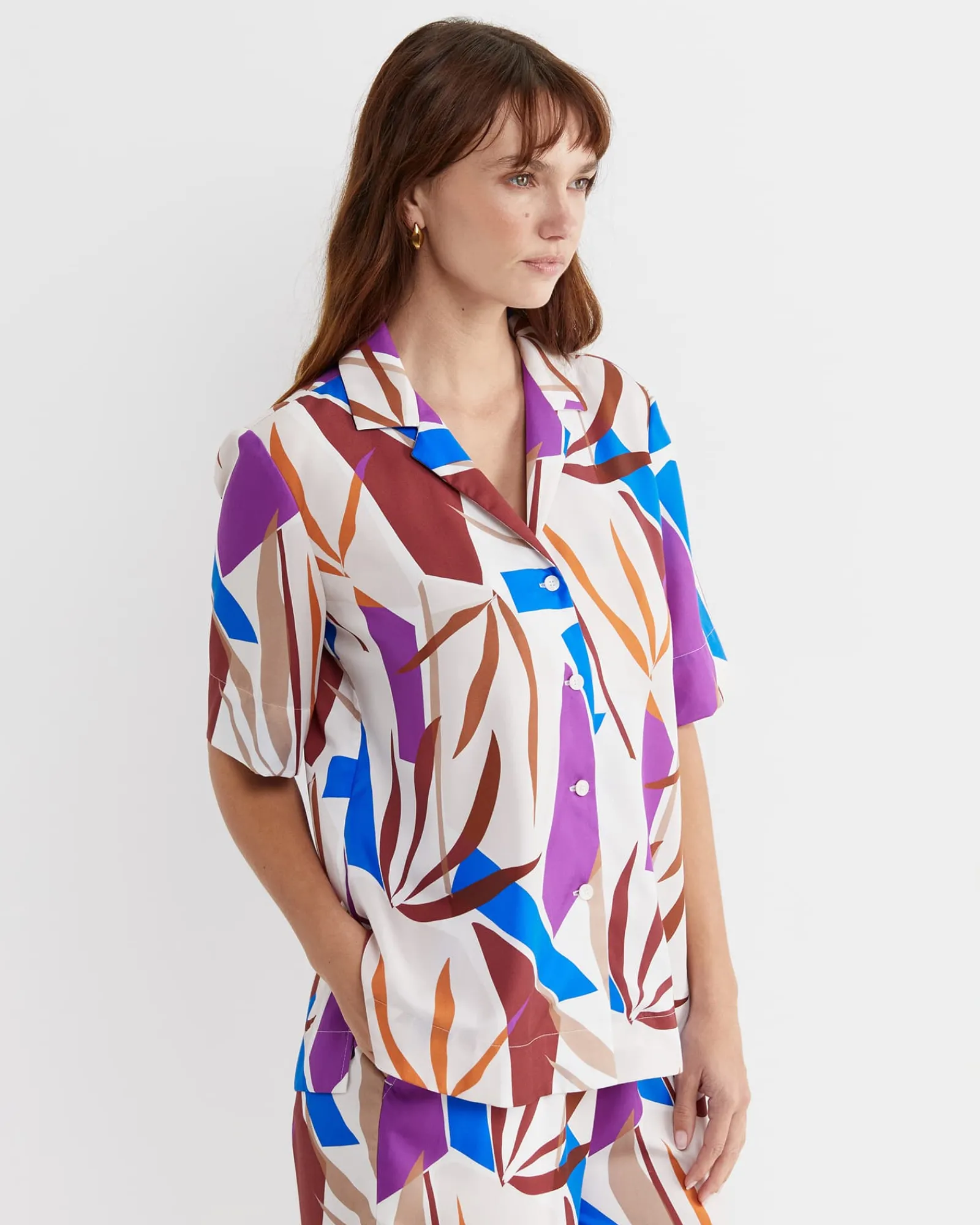 Outlet Sportscraft Marie Short Sleeve Shirt in Multi