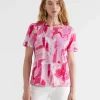 Hot Sportscraft Matera Mercerised Tee in Pink Multi PinkMulti