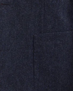 Hot Sportscraft Max Washed Wool Item Jacket in Navy