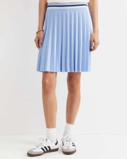 Best Sportscraft Maxine Milano Mini Skirt in Sky