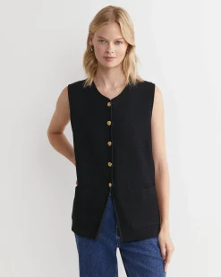 Sale Sportscraft Maxine Milano Vest in Black