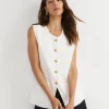 Outlet Sportscraft Maxine Milano Vest in Milk
