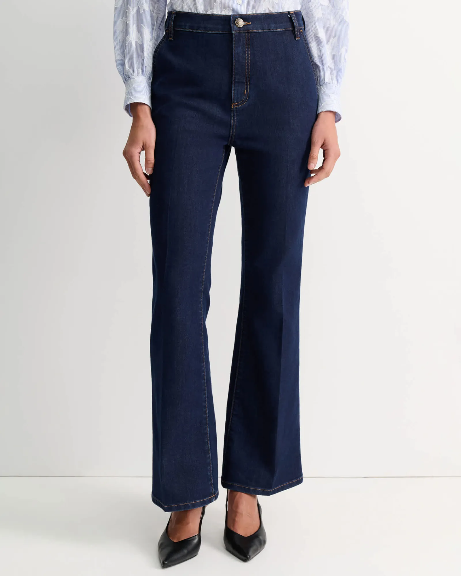 Clearance Sportscraft Maxine Trouser Jean in Dark Wash DarkWash