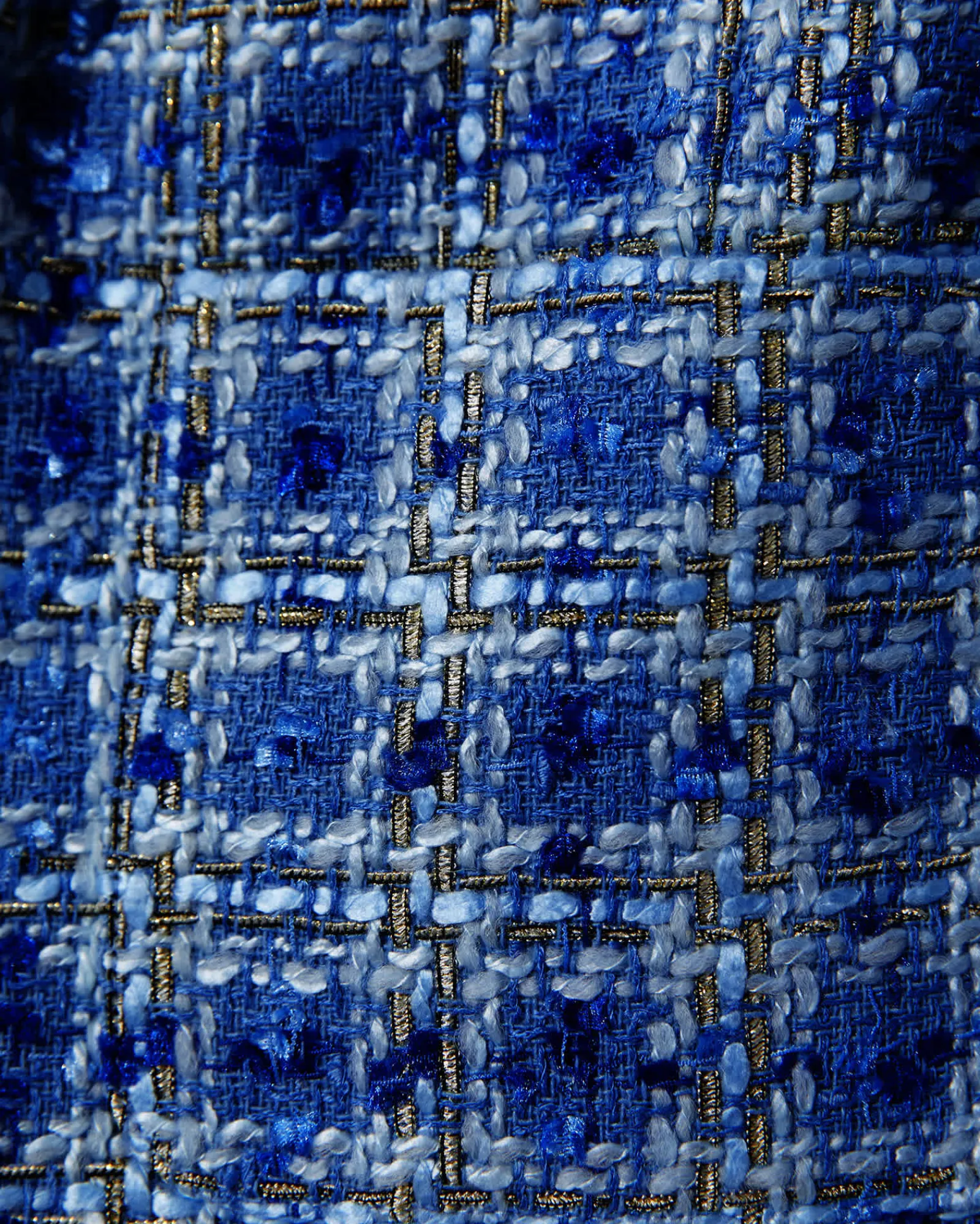 Hot Sportscraft Maya Tweed Jacket in Navy
