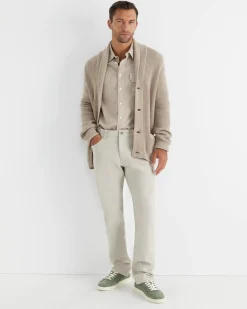 Online Sportscraft Mclure Long Sleeve Shirt in Biscuit