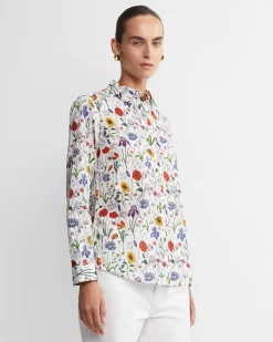 Hot Sportscraft Meadow Liberty Long Sleeve Shirt in Multi
