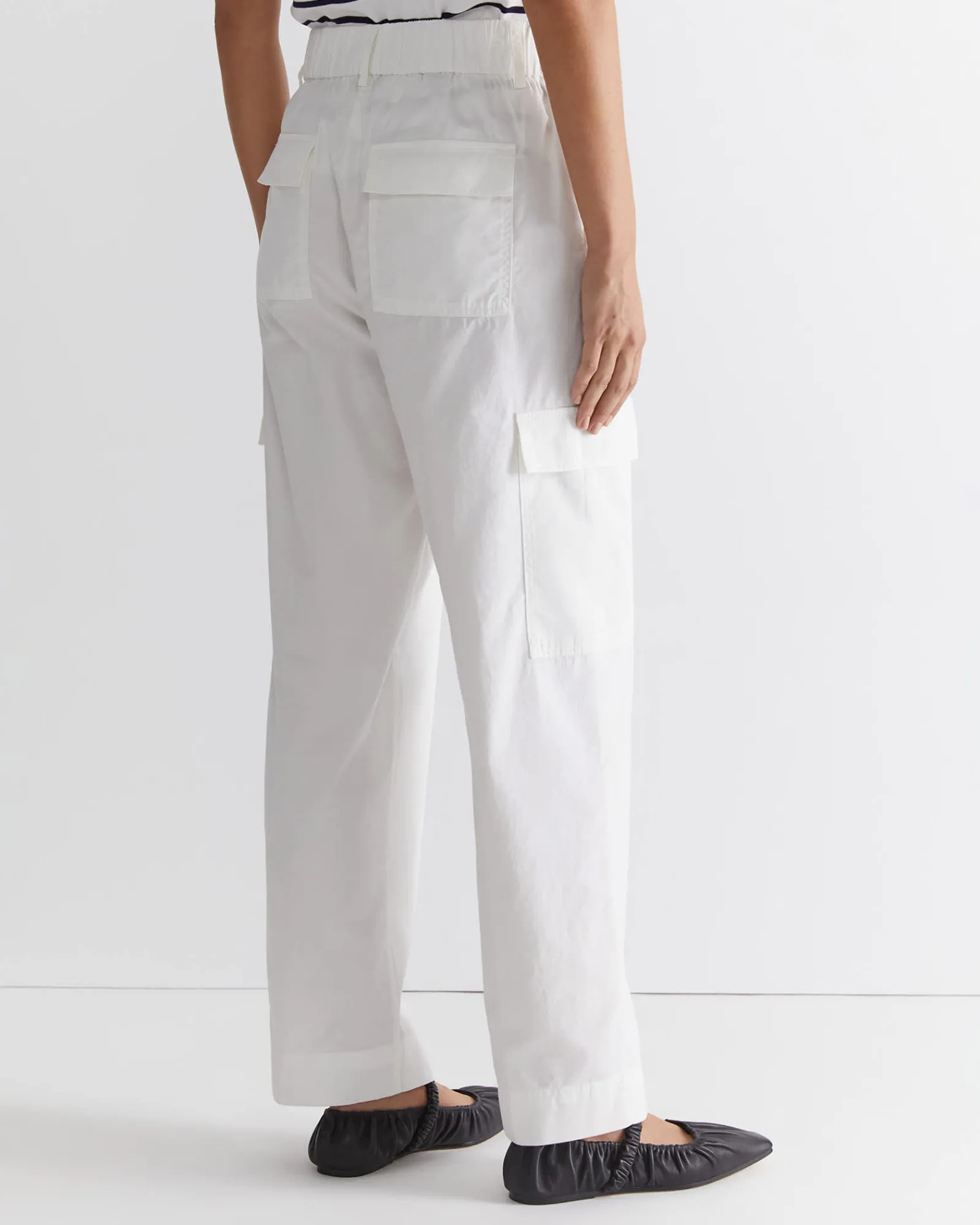 Outlet Sportscraft Mila Cargo Pant in White